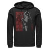 Men_s Star Wars Darth Vader Doesn_t Play Well Pull Over Hoodie