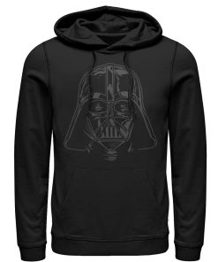 Men_s Star Wars Darth Vader Helmet Pull Over Hoodie