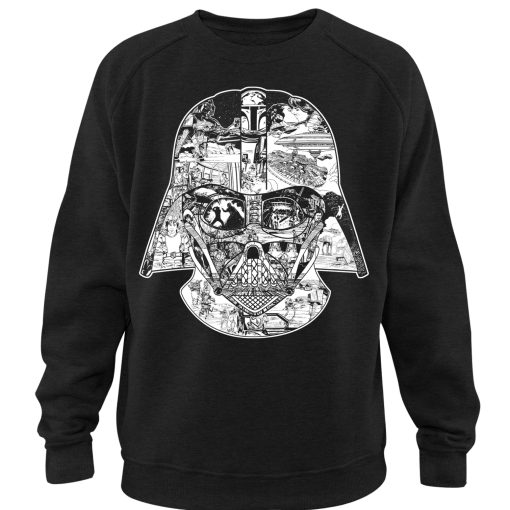 Men_s Star Wars Darth Vader Scenes Sweatshirt