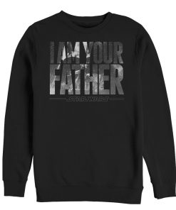 Men_s Star Wars Darth Vader Space Father Sweatshirt