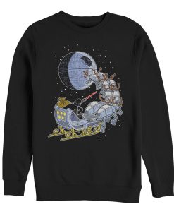 Men_s Star Wars Darth Vader Starry Sleigh Sweatshirt