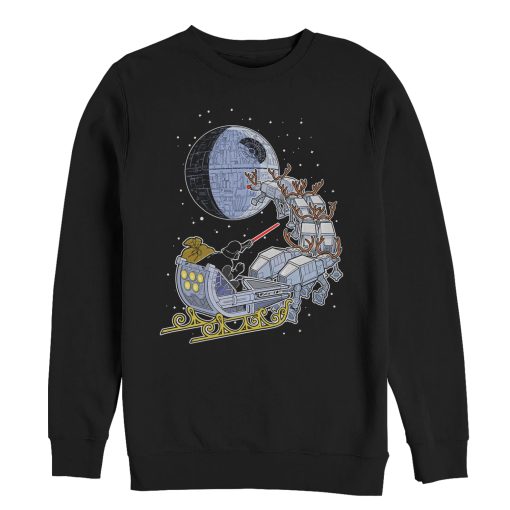 Men_s Star Wars Darth Vader Starry Sleigh Sweatshirt