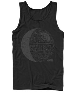 Men_s Star Wars Death Star Logo Tank Top