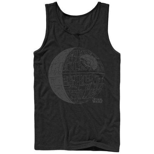 Men_s Star Wars Death Star Logo Tank Top