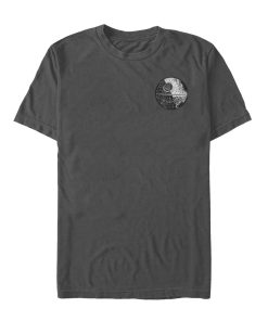 Men_s Star Wars Death Star Shadow Badge T-Shirt