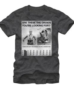 Men_s Star Wars Droid Poster T-Shirt
