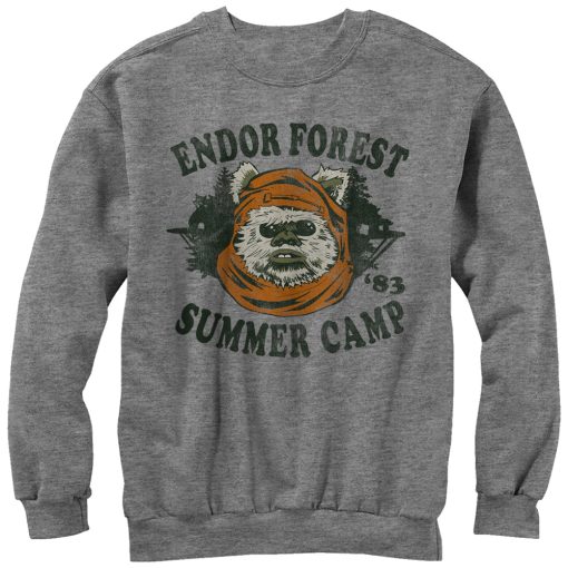 Men_s Star Wars Ewok Summer Camp Sweatshirt