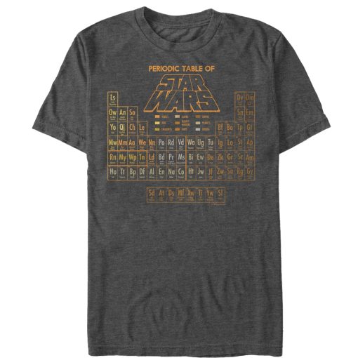 Men_s Star Wars Fade Periodic Table of Elements T-Shirt