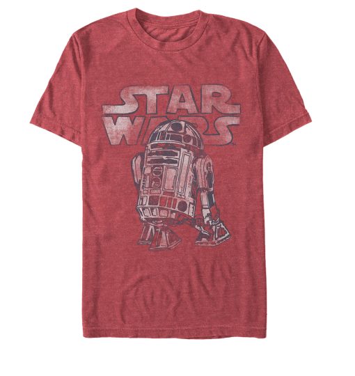 Men_s Star Wars Faded R2-D2 Droid T-Shirt