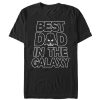 Men_s Star Wars Father_s Day Best Dad Darth Vader Helmet T-Shirt