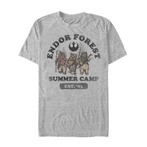 Men_s Star Wars Forest of Endor Summer Camp _83 T-Shirt