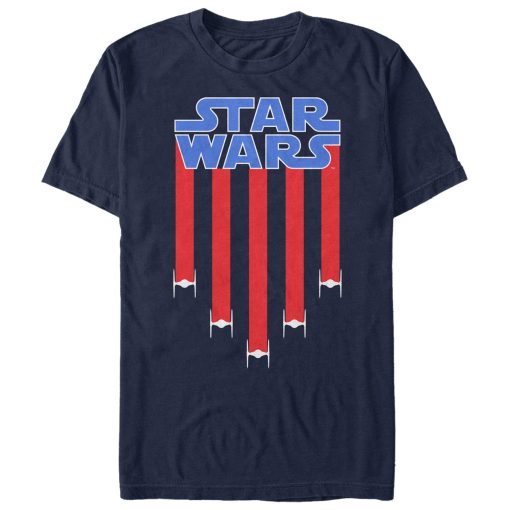 Men_s Star Wars Fourth of July TIE Fighter Stripes T-Shirt