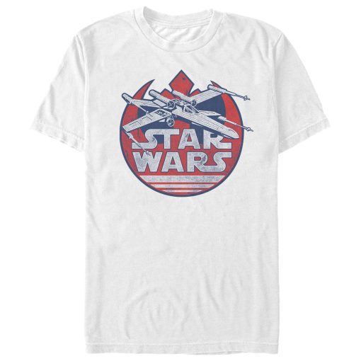 Men_s Star Wars Fourth of July X-Wing T-Shirt