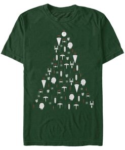 Men_s Star Wars Galactic Christmas Ornaments T-Shirt