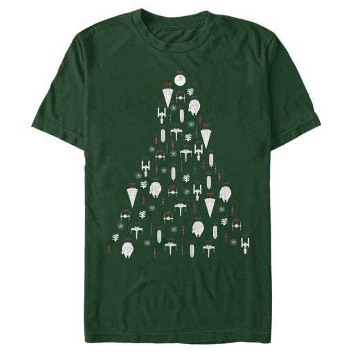 Men_s Star Wars Galactic Christmas Ornaments T-Shirt