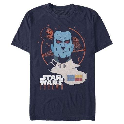 Men_s Star Wars Grand Admiral Thrawn Galaxy T-Shirt