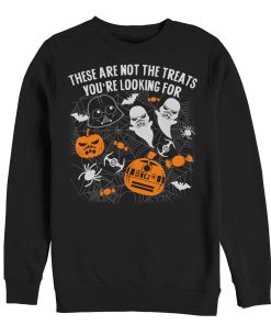 Men_s Star Wars Halloween Not the Treats Sweatshirt