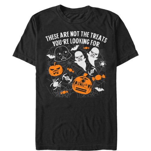 Men_s Star Wars Halloween Not the Treats T-Shirt