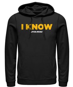 Men_s Star Wars Han Solo I Know Pull Over Hoodie