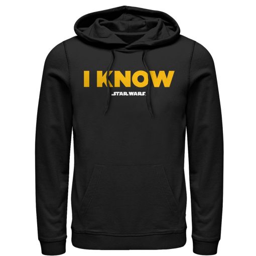 Men_s Star Wars Han Solo I Know Pull Over Hoodie