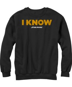 Men_s Star Wars Han Solo I Know Sweatshirt
