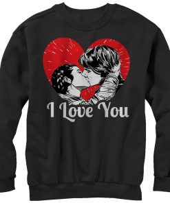 Men_s Star Wars Han and Leia I Love You Heart Sweatshirt