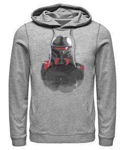 Men_s Star Wars Jedi Fallen Order Purge Trooper Watercolor Pull Over Hoodie
