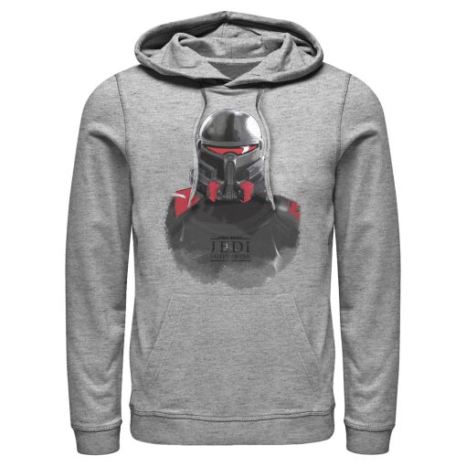 Men_s Star Wars Jedi Fallen Order Purge Trooper Watercolor Pull Over Hoodie