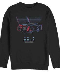 Men_s Star Wars Jedi Fallen Order Retro BD-1 Droid Sweatshirt