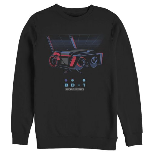 Men_s Star Wars Jedi Fallen Order Retro BD-1 Droid Sweatshirt