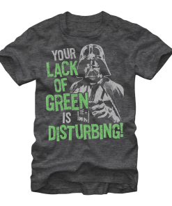 Men_s Star Wars Lack of Green Disturbing T-Shirt