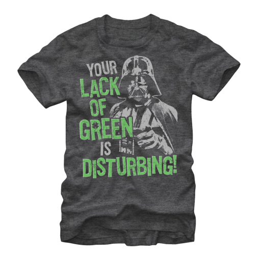 Men_s Star Wars Lack of Green Disturbing T-Shirt