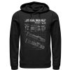Men_s Star Wars Lightsaber Diagram Pull Over Hoodie