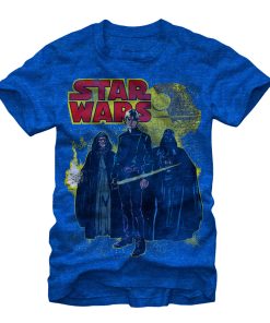 Men_s Star Wars Luke Vader and Emperor T-Shirt
