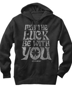 Men_s Star Wars May the Luck Be With You Pull Over Hoodie