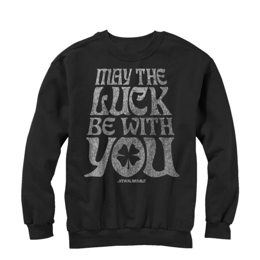 Men_s Star Wars May the Luck Be With You Sweatshirt