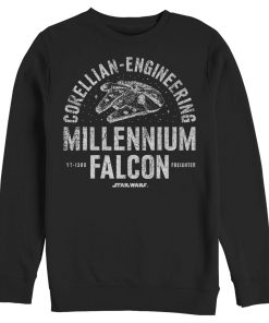 Men_s Star Wars Millennium Falcon Corellian Engineering Sweatshirt