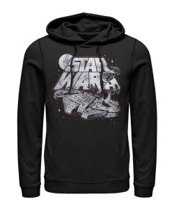 Men_s Star Wars Millennium Falcon TIE Advanced Pull Over Hoodie