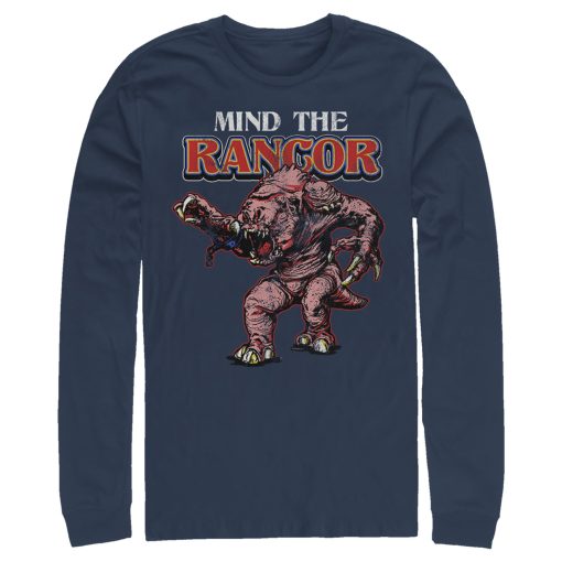 Men_s Star Wars Mind The Rancor Portrait Long Sleeve Shirt