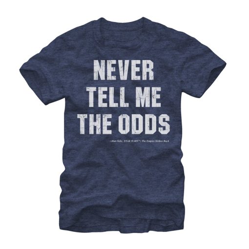 Men_s Star Wars Never Tell Me the Odds T-Shirt