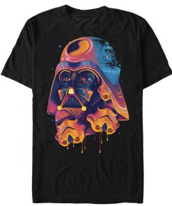 Men_s Star Wars Psychedelic Darth Vader T-Shirt