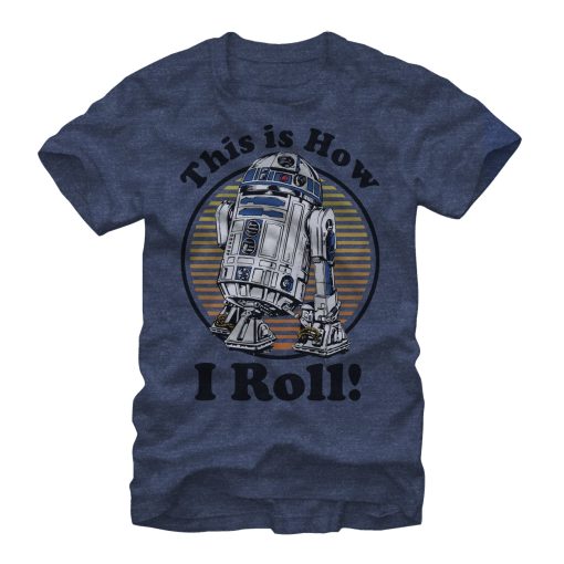 Men_s Star Wars R2-D2 How I Roll T-Shirt