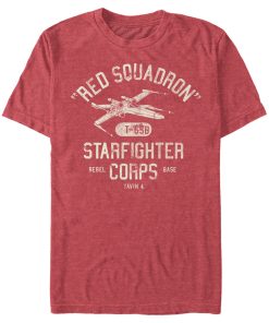 Men_s Star Wars Rebel X-Wing Starfighter Corps Collegiate T-Shirt