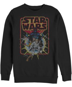 Men_s Star Wars Retro Explosion Sweatshirt