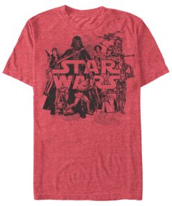Men_s Star Wars Retro Favorites Collage T-Shirt