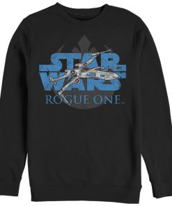 Men_s Star Wars Rogue One Alliance Starbird Emblem Logo Sweatshirt