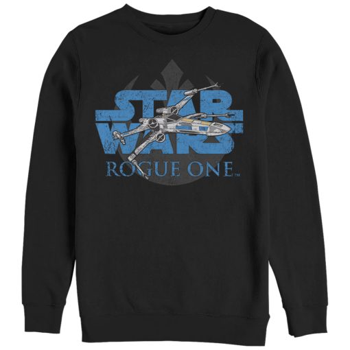 Men_s Star Wars Rogue One Alliance Starbird Emblem Logo Sweatshirt