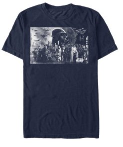 Men_s Star Wars Rogue One Death Star Battle Groupshot T-Shirt