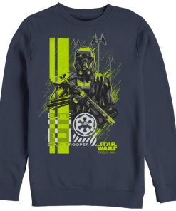 Men_s Star Wars Rogue One Death Trooper Battle Stance Sweatshirt