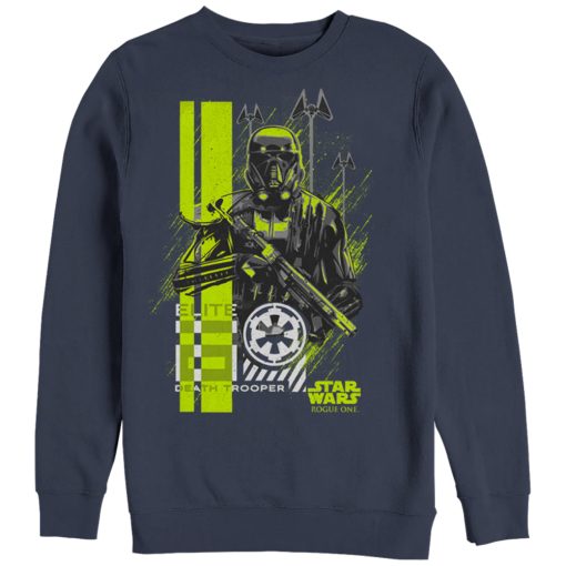 Men_s Star Wars Rogue One Death Trooper Battle Stance Sweatshirt